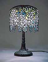 10" Wisteria tiffany-Lamp